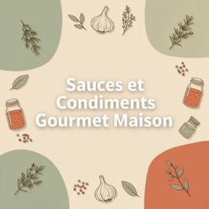 Sauces et Condiments Gourmet Maison