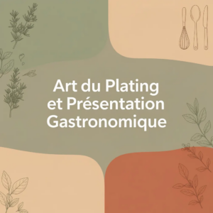 Art du Plating et Présentation Gastronomique