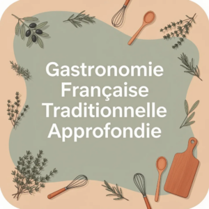 Gastronomie Française Traditionnelle Approfondie