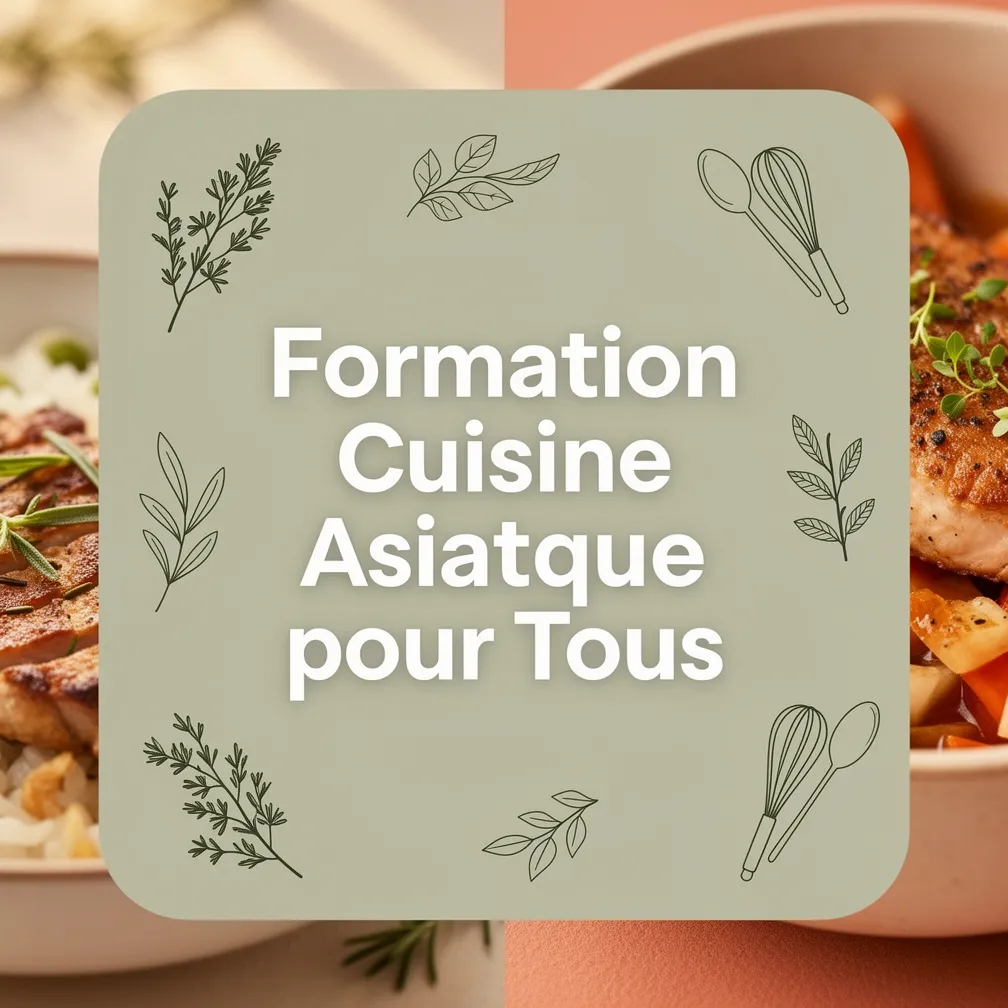 Formation Cuisine Asiatique pour Tous